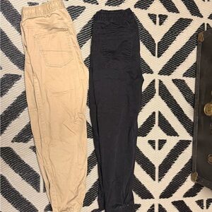 Wonder Nation Kids Casual Bottoms in Black and Tan